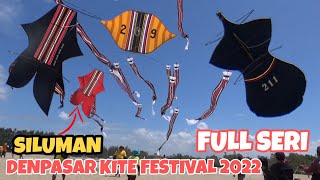 FULL SERI DENPASAR KITE FESTIVAL 27 AGUSTUS 2022 DI PANTAI MERTASARI BALI [upl. by Llyrpa]