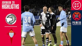 Resumen PrimeraFederación  Unionistas de Salamanca CF 02 RC Celta Fortuna  Jornada 26 Grupo 1 [upl. by Eeladnerb571]