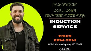 Pastor Allan Barbazzas Induction Service  11th November 2023 [upl. by Afas]