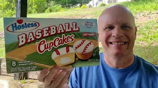 Hostess Limited Edition Baseball Cupcakes [upl. by Aihtnyc]