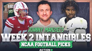 Johnny Manziel SHOCKED by Colorado QB Shedeur Sanders Comments  College Football Week 2  BBOC [upl. by Illene]