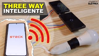 MACETE de como fazer THREE WAY com interruptores INTELIGENTES colab Attílio Falando [upl. by Iat457]