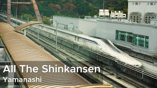 SCMaglev L0 Series All The Shinkansen  Yamanashi 山梨の新幹線 2023 [upl. by Ermanno]