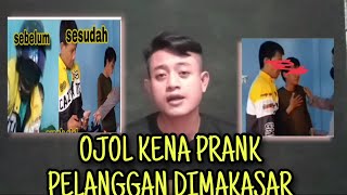 viral ojol dimakasar kena prank pelangganya [upl. by Hamon]