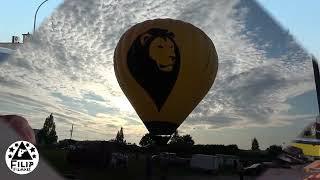 luchtballonnen klaarmaken en opstijgen in Guylian in Sint Niklaas [upl. by Sitnalta]