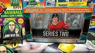 202324 Upper Deck Hockey Series 2 Blaster Box [upl. by Notserp]