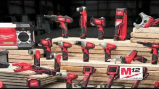 Milwaukee M12 Heavy Duty Lithium Ion Power Tool Commercial [upl. by Nairim638]