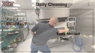 XLT Ovens  Daily Cleaning [upl. by Gerhardt]