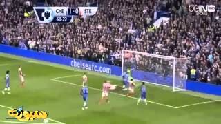 Chelsea vs Stoke City 30 All Goals amp Highlights 542014 [upl. by Ecnarolf]