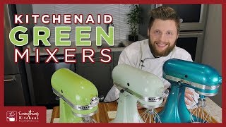 KitchenAid Green Mixer Color Comparison  Green Apple Pistachio Sea Glass [upl. by Dis]