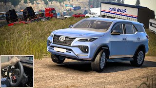 Fortuner Driver Struggle on Extreme Death Road  Euro Truck Simulator 2  Ets2 logitechg29ets2 [upl. by Aronas]