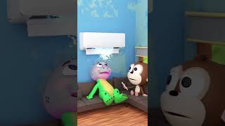 AIR CONDITIONER 🥵🥶 humor shorts chescoanddex [upl. by Hanway]