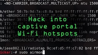 Hack Hotel Airplane amp Coffee Shop Hotspots for Free WiFi with MAC Spoofing Tutorial [upl. by Creedon]