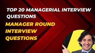 Managerial round interview questions and answers [upl. by Lokin]