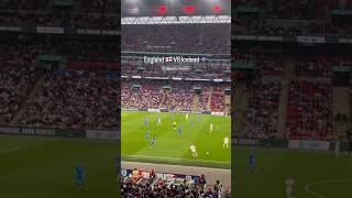 Wembley Stadium England Vs Iceland Match football footballshorts soccer uefa england shorts [upl. by Skye190]