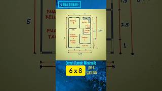 Rumah 6x8 Meter [upl. by Claudy342]