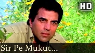 Sir Pe Mukut  Moushumi Chatterjee  Dharmendra  Mera Karam Mera Dharam Song  Lata Mangeshkar [upl. by Nanji]