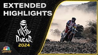 Stage 10  2024 Dakar Rally  EXTENDED HIGHLIGHTS  11724  Motorsports on NBC [upl. by Jadwiga]