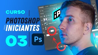 CURSO DE PHOTOSHOP PARA INICIANTES  Aula 03  Máscara de Camada um milhão de efeitos desbloqueados [upl. by Ymaj]