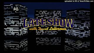 The Late Show With David Letterman Theme Songs History 19932015 [upl. by Jarnagin]