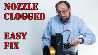 The Easy Way to Unclogging Your 3d Printer Nozzle [upl. by Jehial]