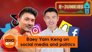 EJunkies Baey Yam Keng discusses about social media and politics [upl. by Plume]