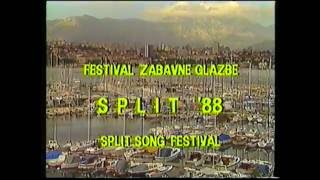 Splitski festival 1988 intro [upl. by Arabela]