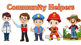 Our helpersLearn Our helpers nameour helpers name for kidsLearn community helpers name [upl. by Ahseikan]