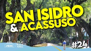 🔴 ACASSUSO to SAN ISIDRO 🌎 Explore Buenos Aires  2020  ARGENTINAaa A MUSTSEE  4K [upl. by Basir]