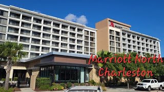 North Charleston Marriott Hotel Tour and Room Review charlestonsc marriott southcarolina [upl. by Goeger645]