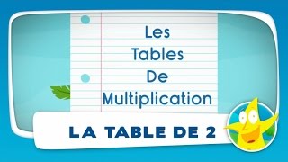 Comptines pour enfants  La Table de 2 apprendre les tables de multiplication [upl. by Niak]