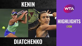 Sofia Kenin vs Vitalia Diatchenko  2020 Lyon Second Round  WTA Highlights [upl. by Ikkir]