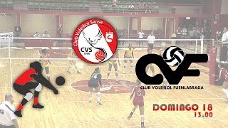 VOLEIBOL FEMENINO CV Sanse vs CV Fuenlabrada [upl. by Niamor]