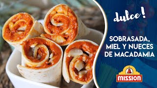 WRAP DULCE DE SOBRASADA Y MIEL RECETA [upl. by Notlrahc]