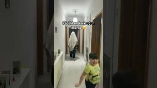 Küçükkken öcüden korkmayan varmı😆comedia funnyshorts youtubeshorts shortsvideo esmasensozlu55 [upl. by Ahtamat]