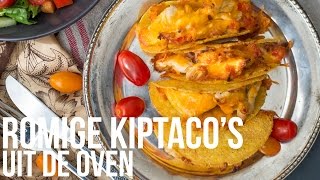 RECEPT Romige Kiptacos  OhMyFoodness [upl. by Ciccia]