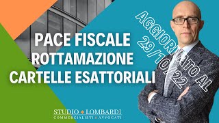 PACE FISCALE amp ROTTAMAZIONE CARTELLE ESATTORIALI  Ultimissime novità [upl. by Atinna]