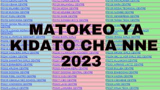 Matokeo Ya Kidato Cha Nne 20232024 Form Four CSEE Results 2023 [upl. by Lallage]