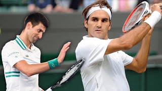 Roger Federer’s SHOTS Were Good But Novak Djokovic’s Reaction Made Them Even Better [upl. by Ahsinam]