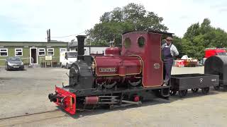 Hunslet 125 at the Ffestiniog Railway [upl. by Raseac89]