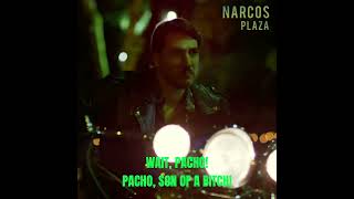 Pacho Kills Claudio Salazar  Narcos shorts [upl. by Ahseina158]