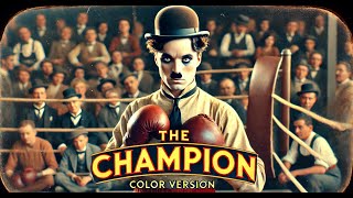 The Champion  Charlie Chaplin  Color Version Laurel amp Hardy [upl. by Ydaf430]