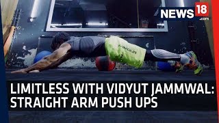 Vidyut Jammwal  Vidyut Jammwal Tells You About Straight Arm Push Ups [upl. by Netsrek]