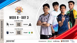 🔴 LIVE  MPL PH S14  FILIPINO  Week 8 Day 3 [upl. by Neersin]