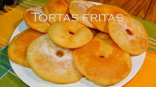 TORTAS FRITAS FÁCILES [upl. by Kaehpos]