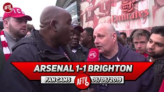 Arsenal 11 Brighton  Where Was Aubameyang When It Mattered Claude Rant [upl. by Martinelli]