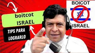 Tips para hacer Boicot a Israel  Untaljose [upl. by Revert]