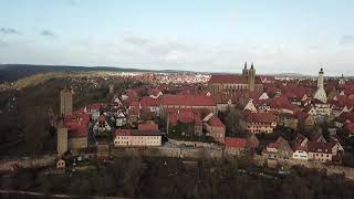 Drone 4K  Rothenburg ob der Tauber Germany 🇩🇪 [upl. by Jamaal]