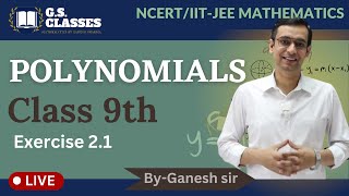 POLYNOMIALS  Class 9 Ex 21  NCERT Math [upl. by Nivel]