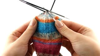 How to Knit Socks 7 Toes [upl. by Amando16]